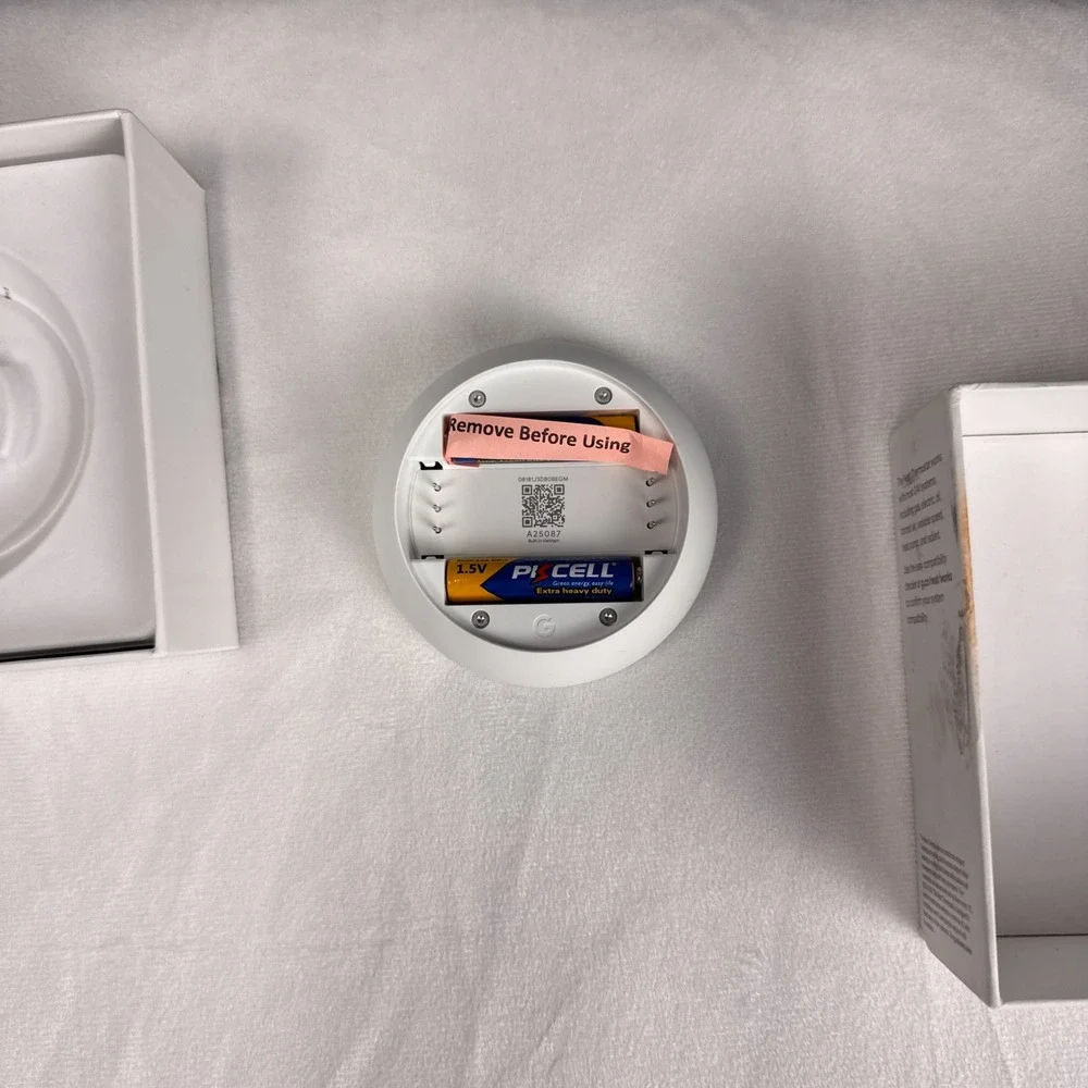 Google Nest Thermostat Smart Wi-Fi Programmable G4CVZ Snow White Energy Saving